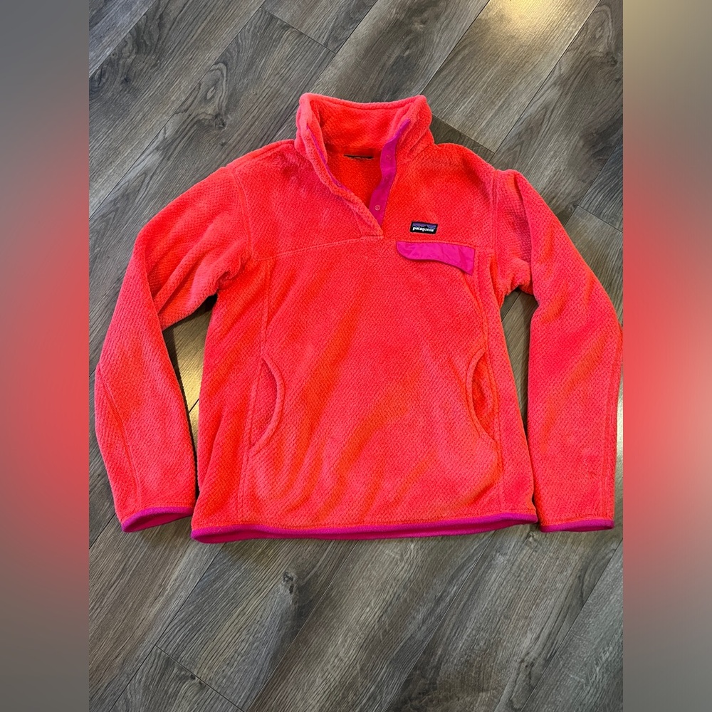 Patagonia 3/4 zip plush women’s medium pullover